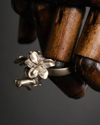 “DIOR” 2010’s Tiger and flower sculptural ring