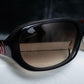 "Vivienne Westwood" engraved temple logo oval sunglasses