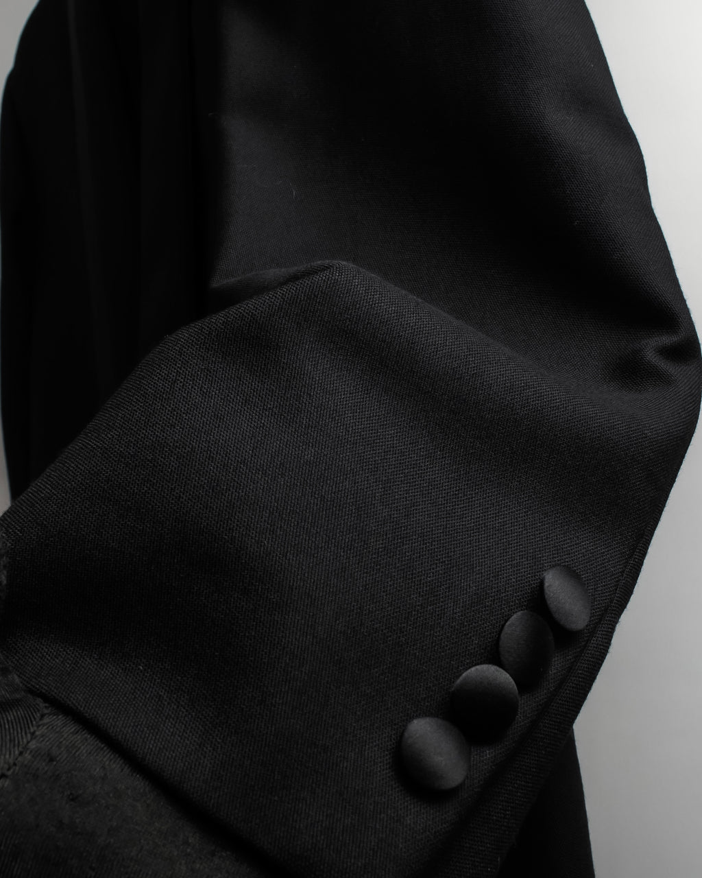 "BALENCIAGA" Structured tailored shawl collar jacket