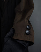 "BURBERRY" Cotton faded tailored jacket