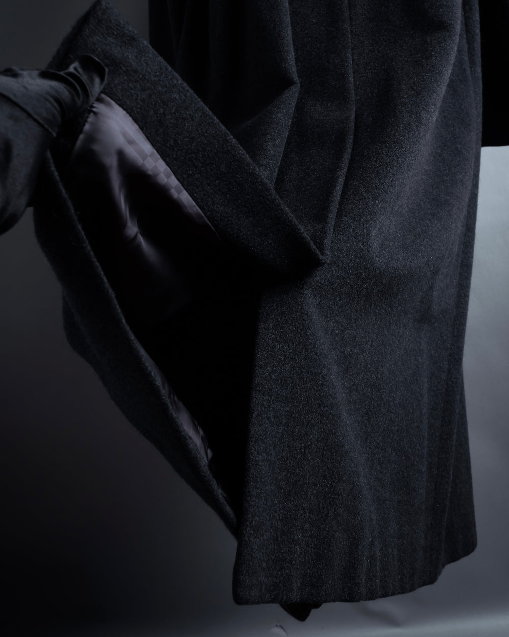 -SPECIAL- "BURBERRYS" 80's-90's Raglan line detail stand collar coat