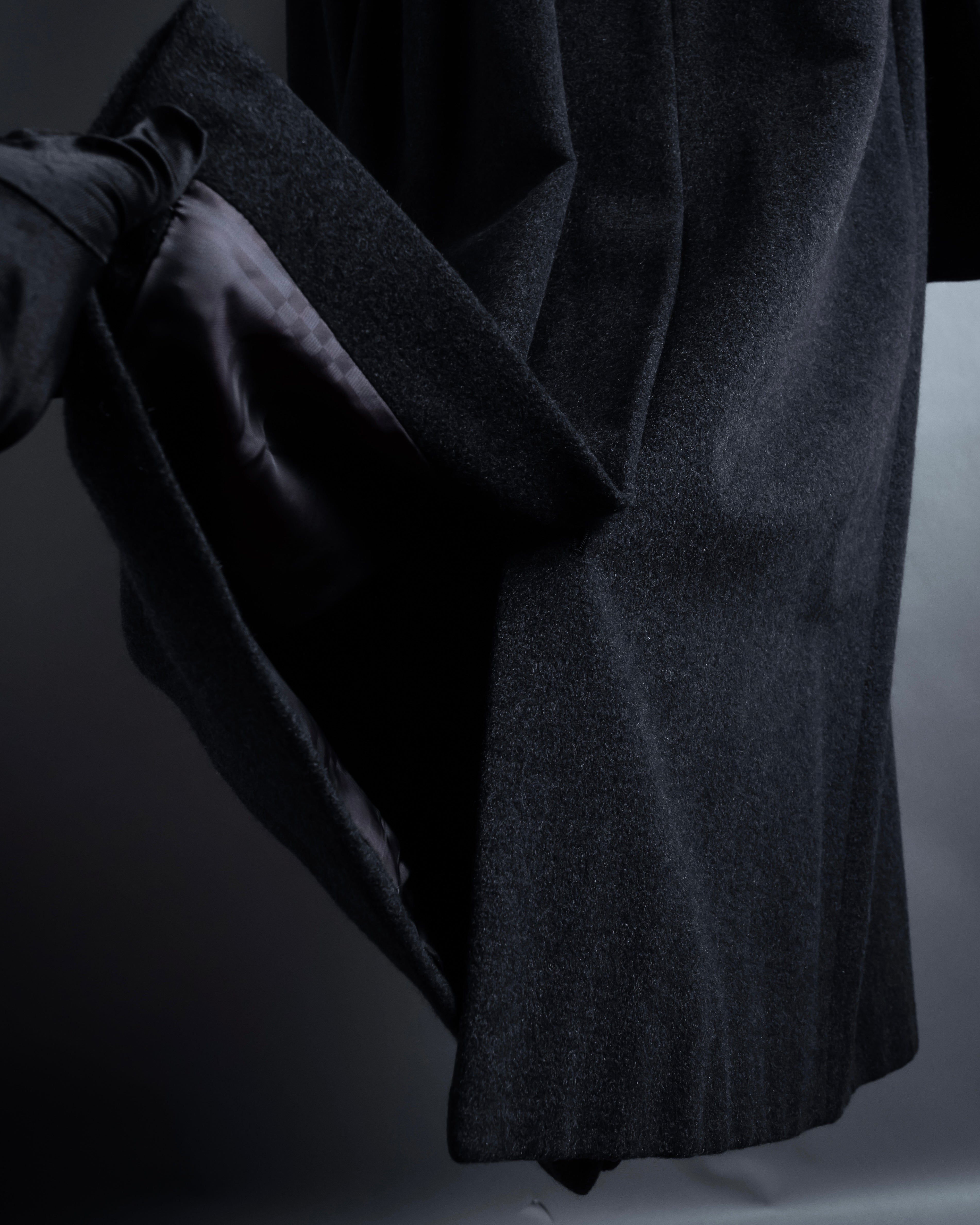 -SPECIAL- "BURBERRYS" 80's-90's Raglan line detail stand collar coat