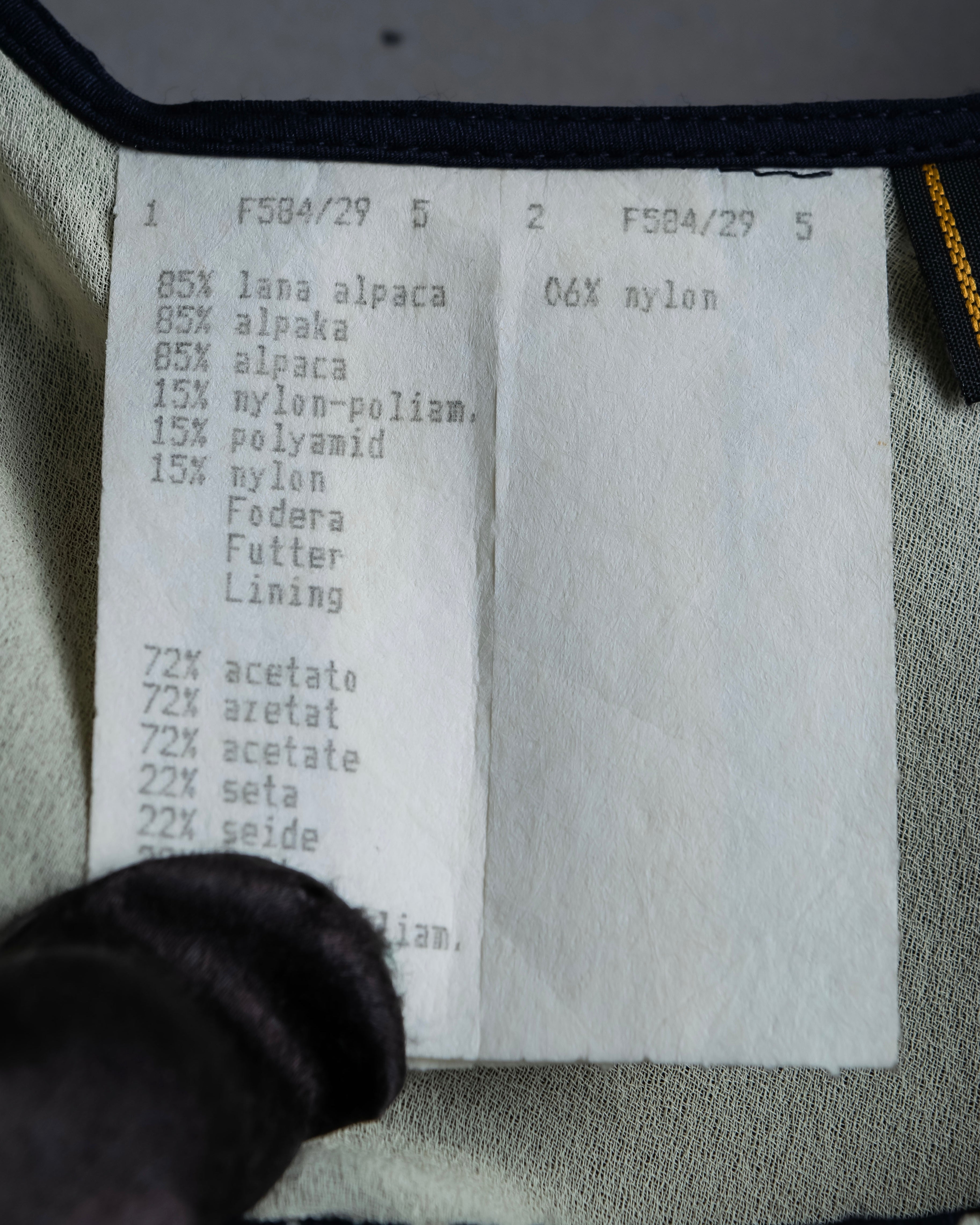 "FENDI" Embroidered check maxi onepiece