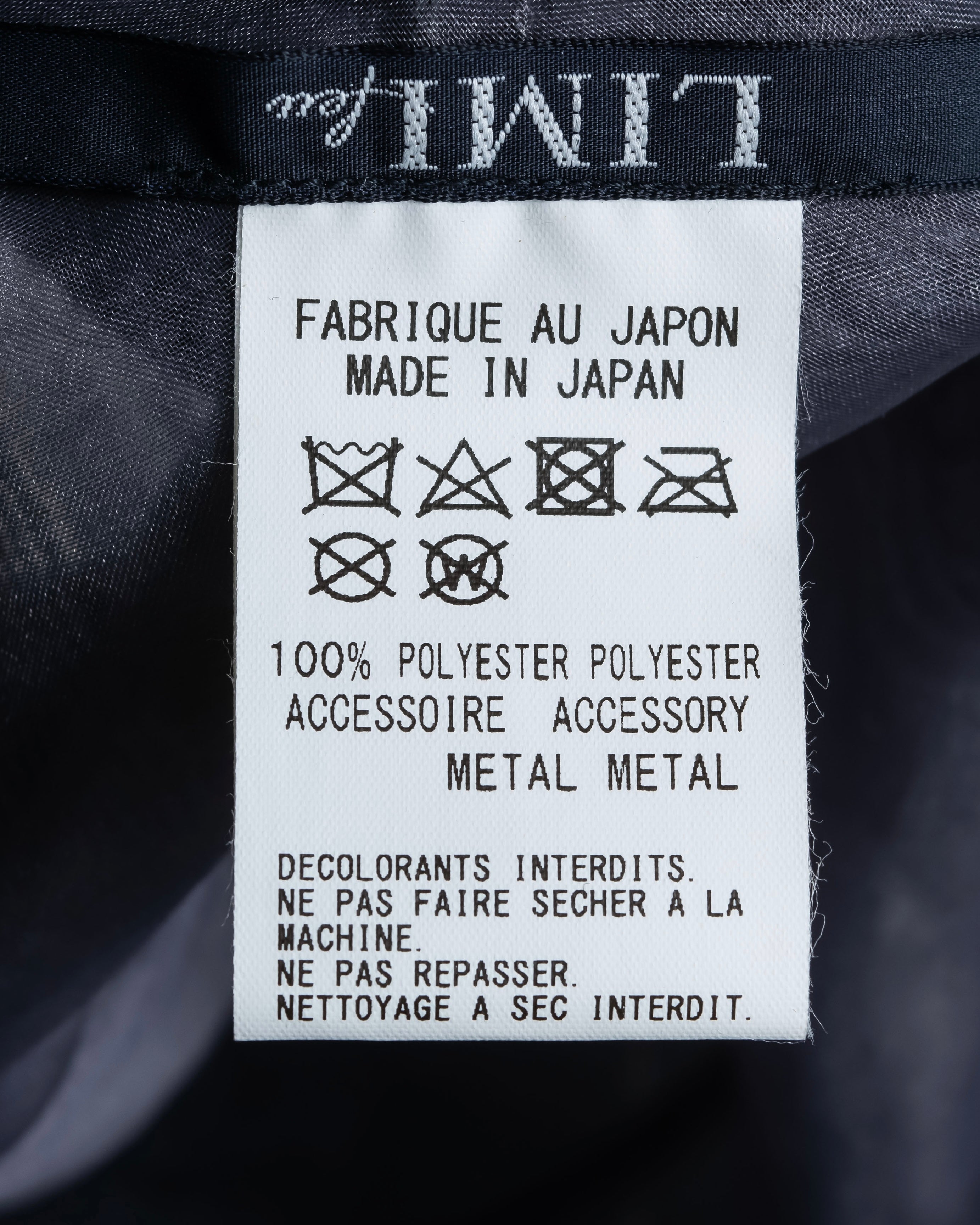 "LIMI feu " Chain docking organza bucket hat