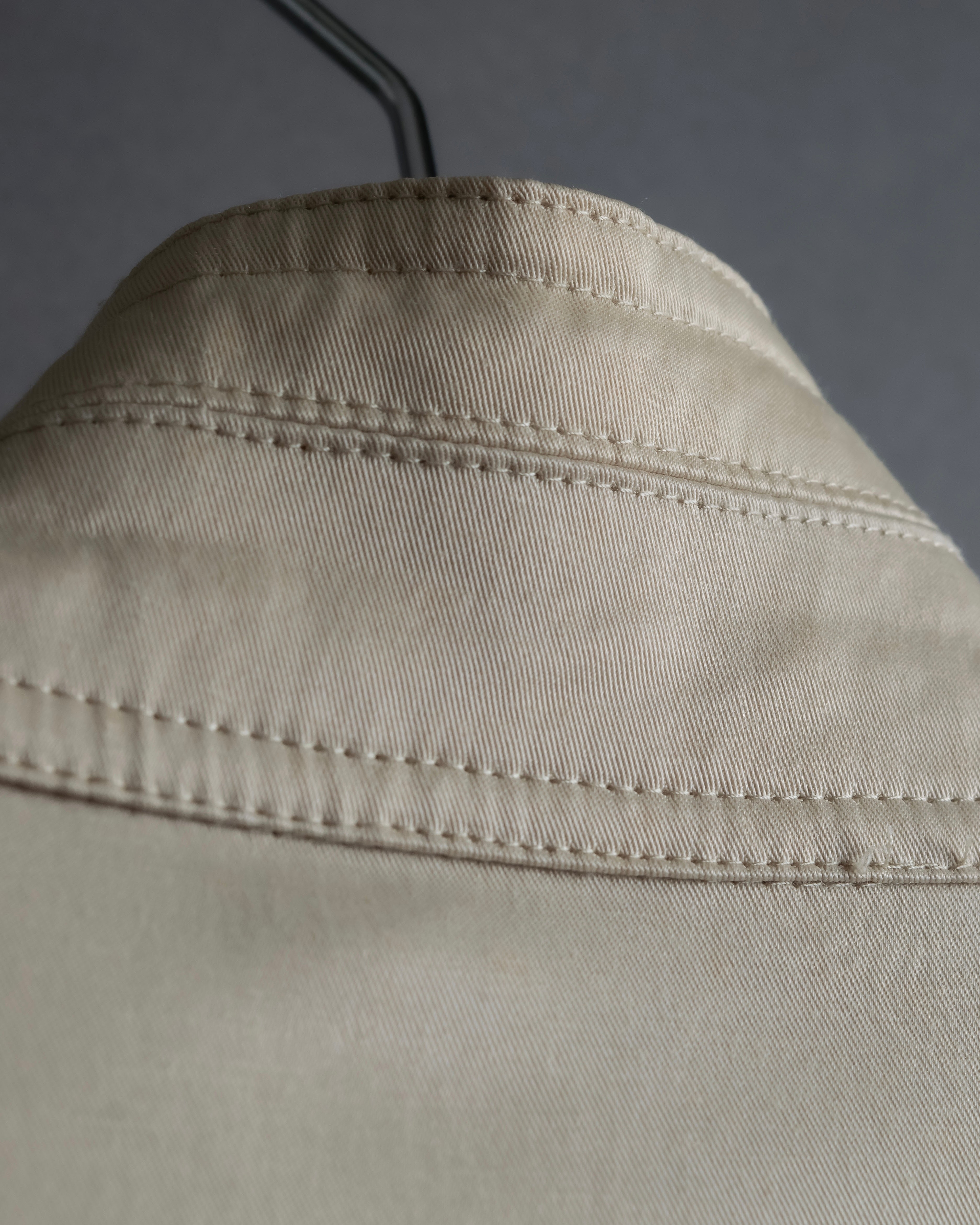 "PRADA" Military detail cotton jacket