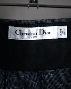 “Christian Dior” 2021 Sailor front wide trousers
