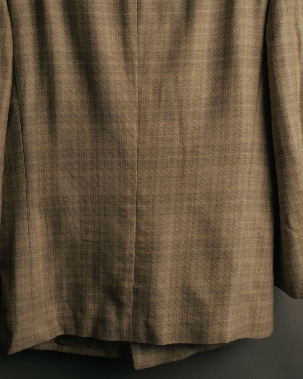 “Christian Dior MONSIEUR” 80’s-90’s Silk blend checked double breasted blazer