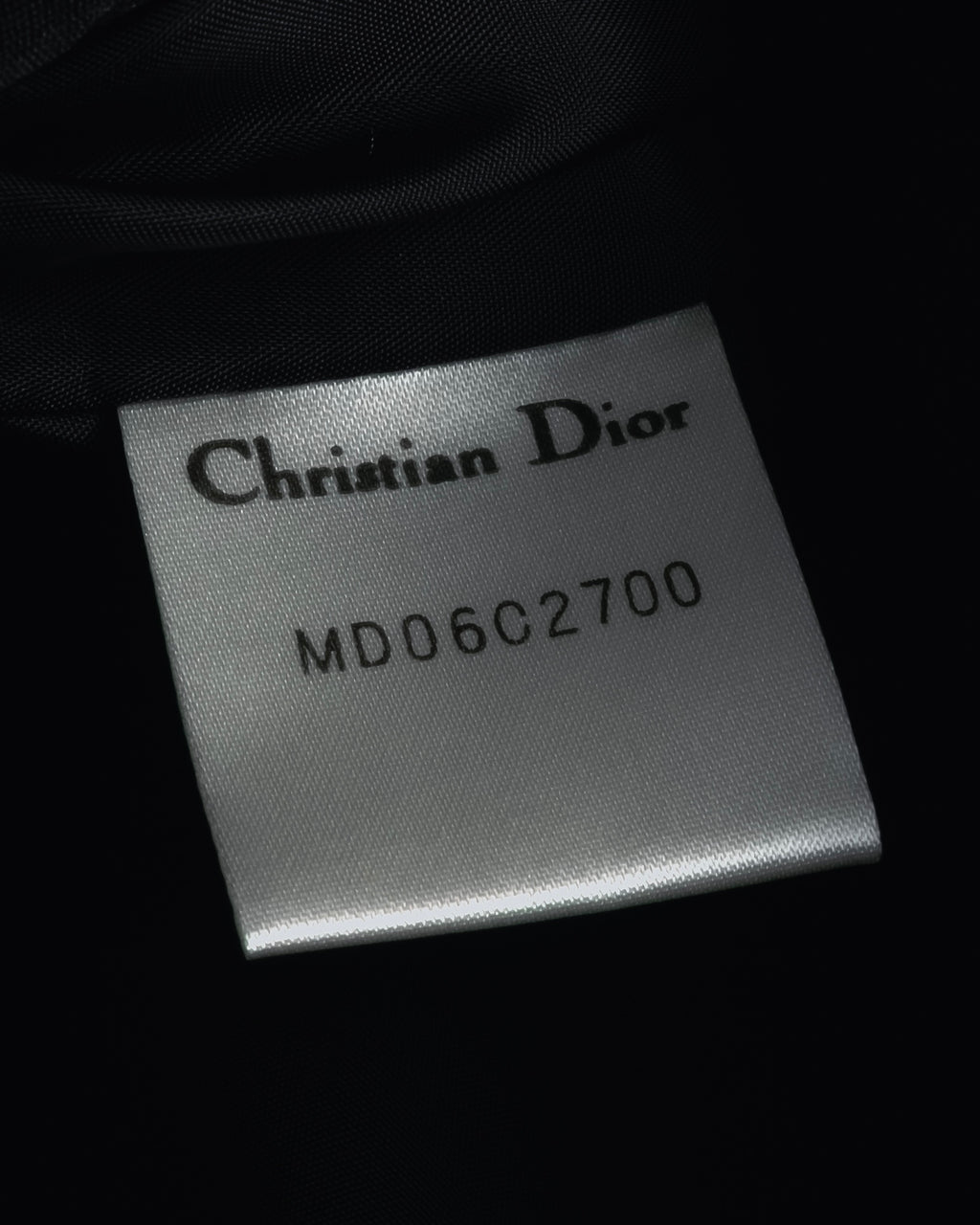 “Christian Dior” 90’s Belted wrap coat