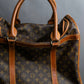 "LOUIS VUITTON" Monogram pattern pet carrier Boston bag