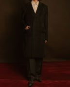 –SPECIAL– "GUCCI" 09-12’s Classically tailored llama-blend Chesterfield coat