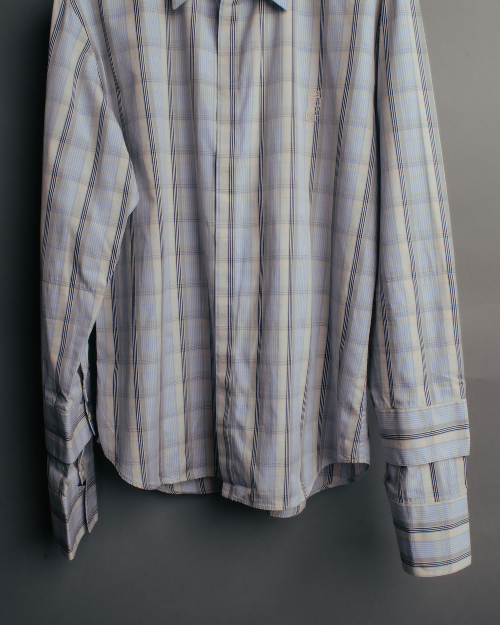 “VIKTOR & ROLF Monsieur” 00’s-10’s checked cotton dress shirt
