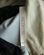 "VALENTINO" Belted design sleeveless long dress