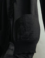 "RED VALENTINO" 10's Feminine merino wool knit cardigan