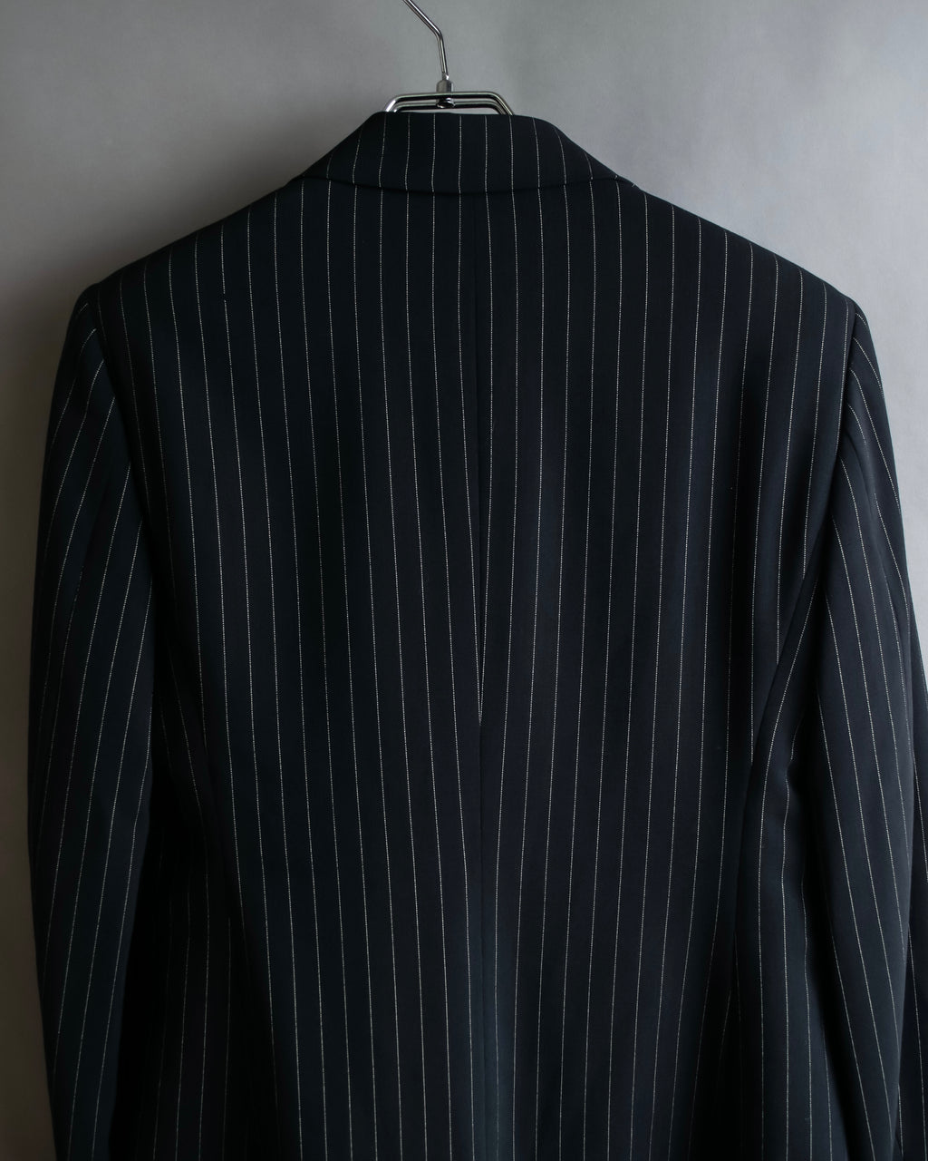 "Max Mara" Pinstripe short length tailored jacket