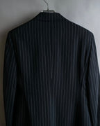 "Max Mara" Pinstripe short length tailored jacket