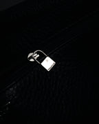 “TIFFANY & CO.” 2010’s Grained leather chain shoulder bag