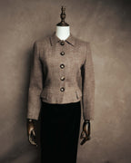 "Christian Dior" 90's Classically tailored wool-blend jacket