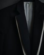 –SPECIAL– "BURBERRY" 20’s trompe l’oeil layered tailored jacket