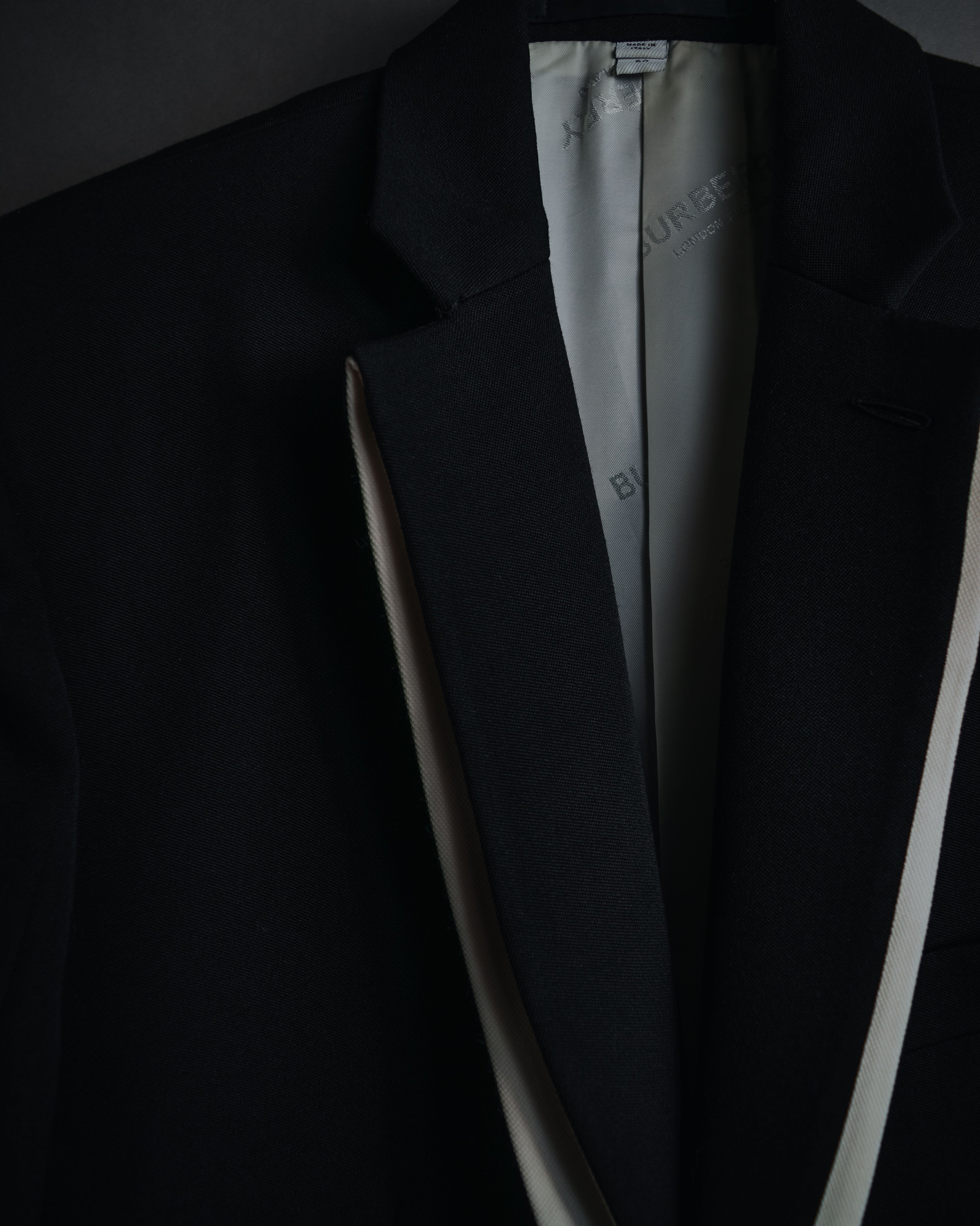 –SPECIAL– "BURBERRY" 20’s trompe l’oeil layered tailored jacket