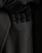 "GIORGIO ARMANI" 90's Oversized brown tailored jacket