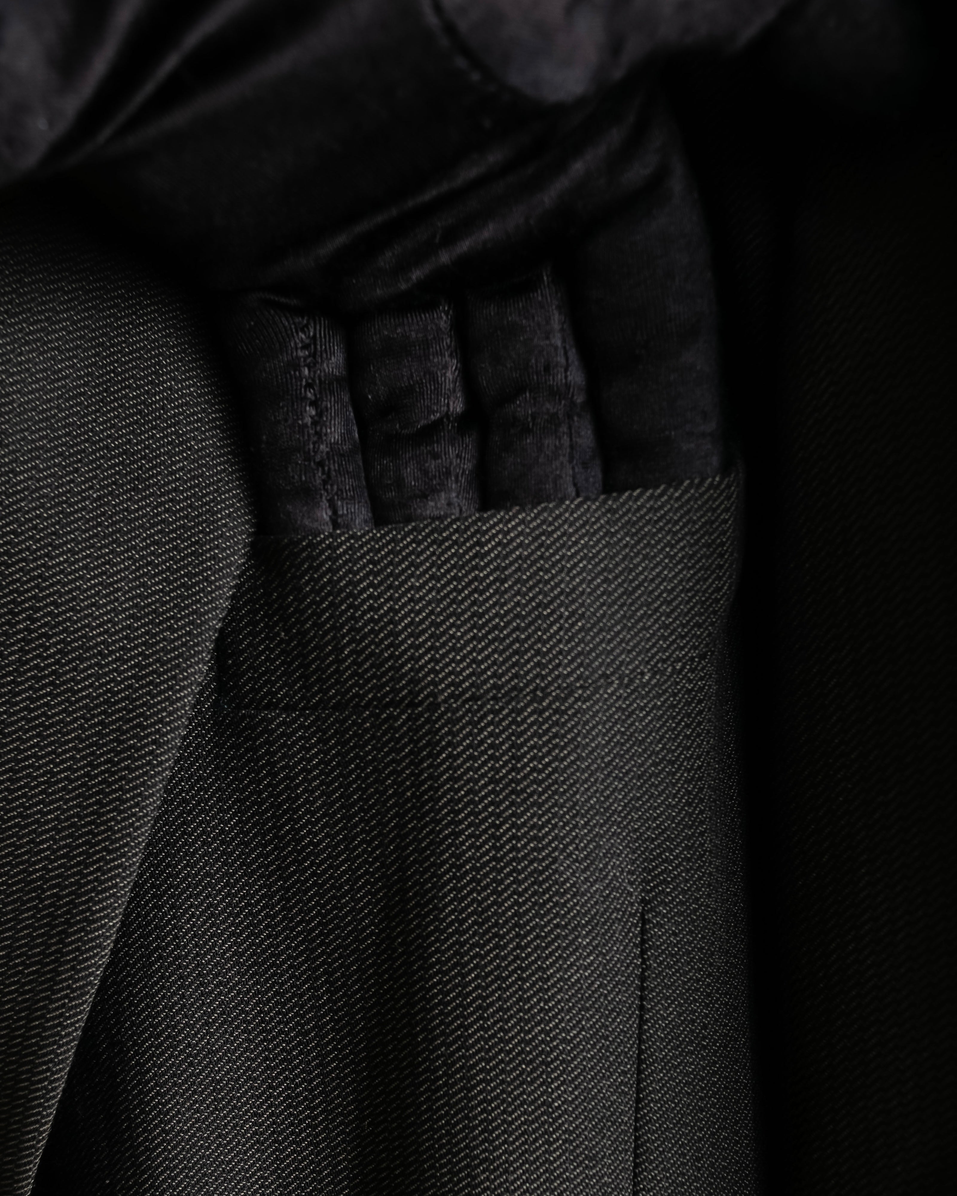 "GIORGIO ARMANI" 90's Oversized brown tailored jacket