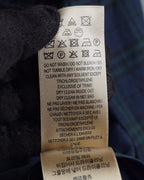 "BURBERRY" Tartan check pattern frill shirt