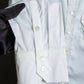 "BALENCIAGA" Gathered design box cut white shirt