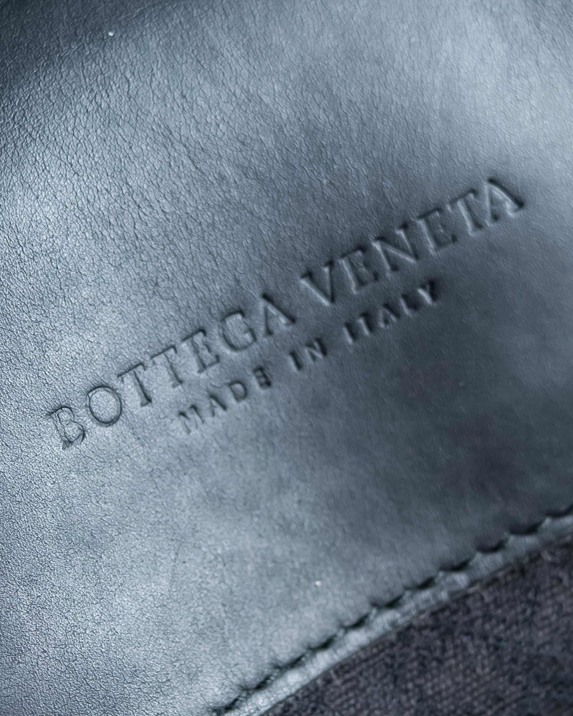 "BOTTEGA VENETA" 19AW Canvas & leather combination 2way bag