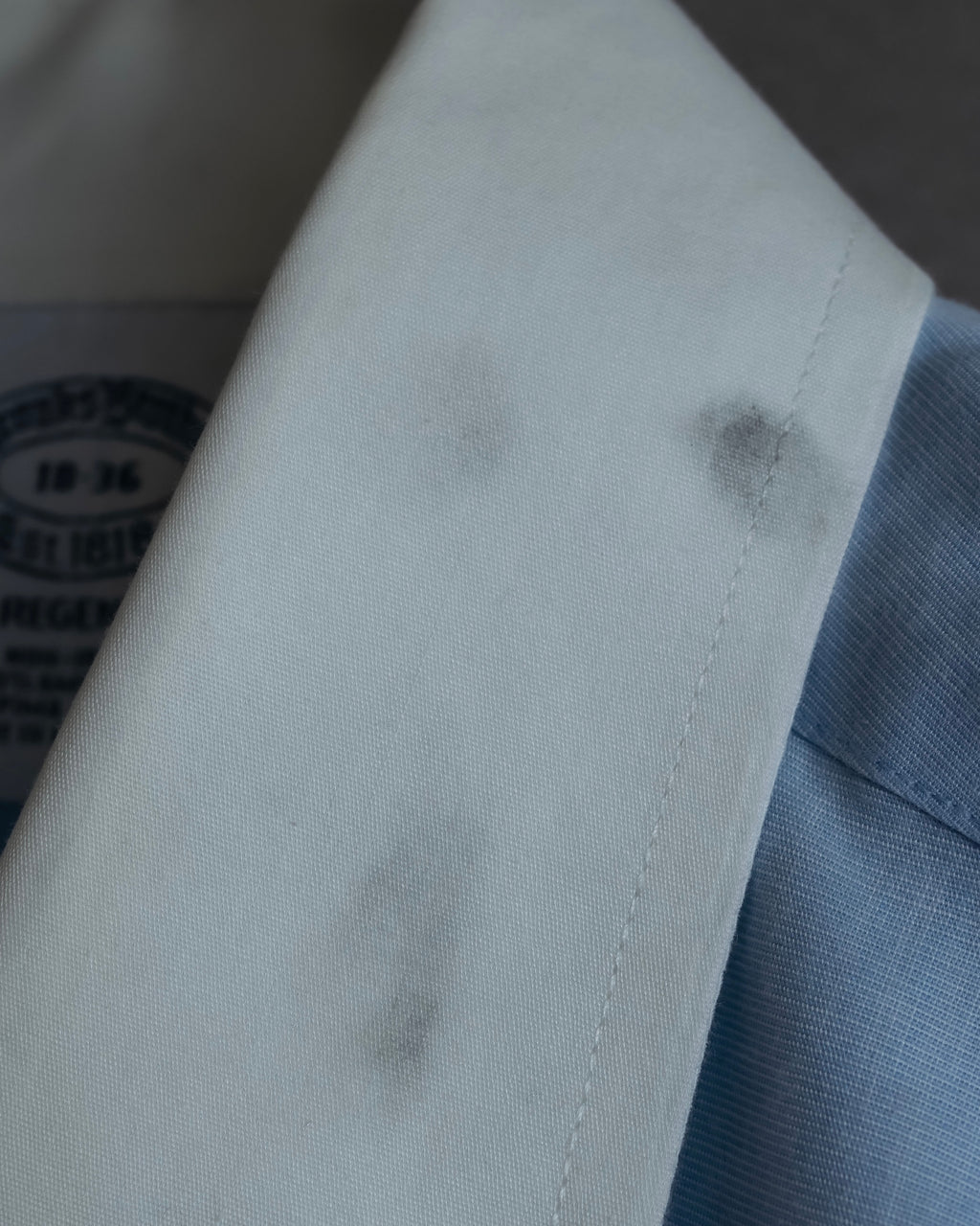 "BROOKS BROTHERS" Large cuffs design cleric oversized shirt