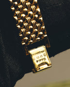 "Christian Dior" 80's-90's Gold plated wristwatch