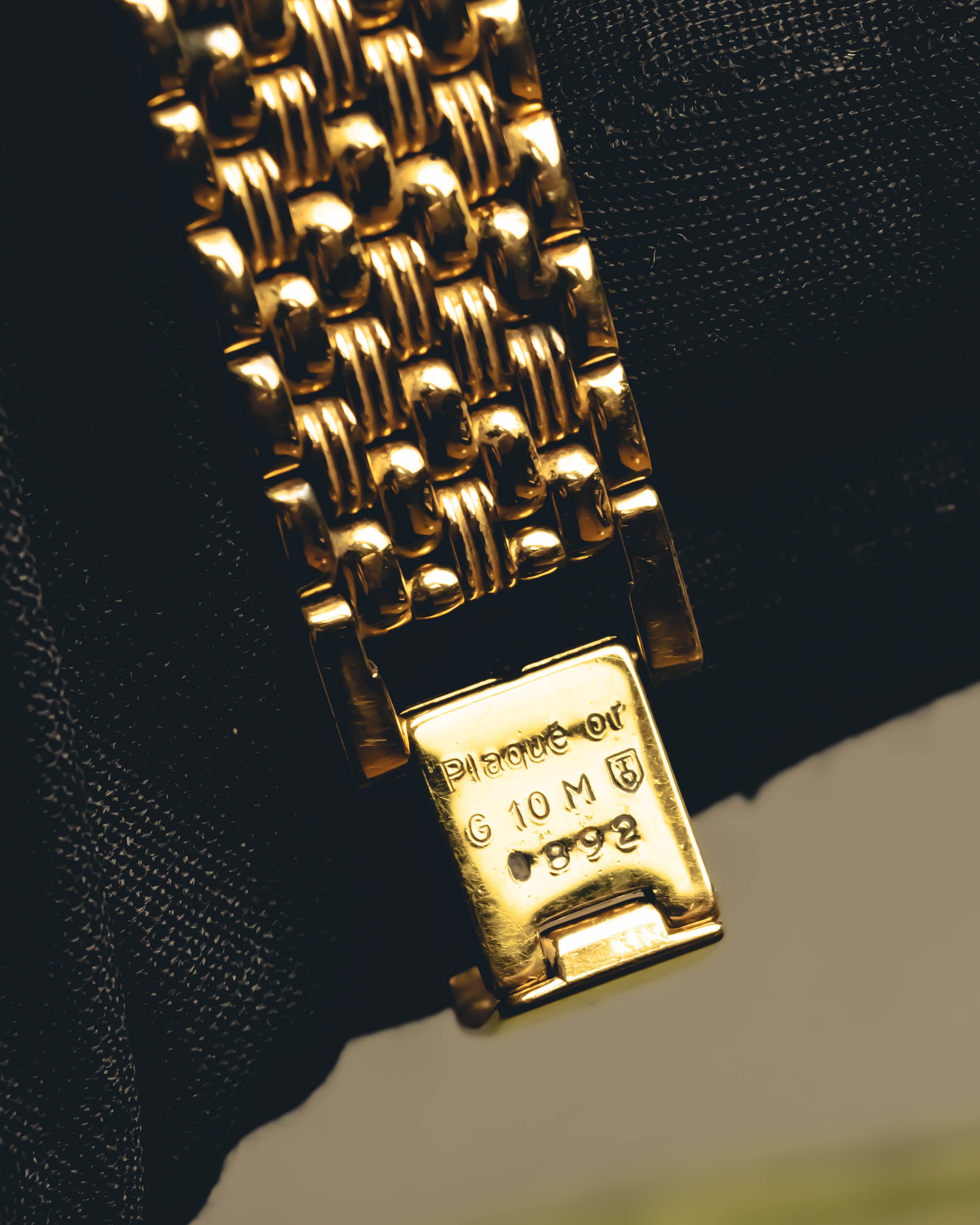 "Christian Dior" 80's-90's Gold plated wristwatch