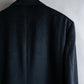 "GIANNI VALENTINO" 100% cashmere oversized chesterfield coat