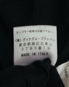 “GUCCI” 2001-2004 Tom Ford era gathered wool fringe knit top