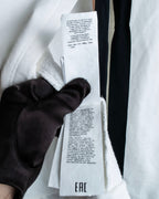 "N21 NUMERO VENTUNO" Back ribbon detail crew neck T-shirt