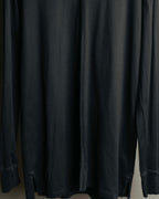 "Dior" 00's Vintage minimalist full-zip jersey hooded sweatshirt