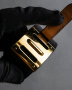 "HERMES" 2014 collection Kelly design leather bangle