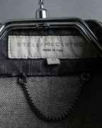 "STELLA McCARTNEY" Multi detail belted denim jacket