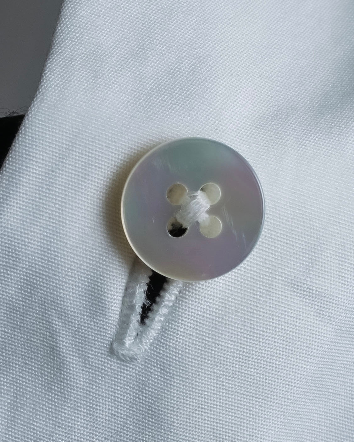 "MAISON MARGIELA" 17AW super long sleeve gimmick cotton shirt