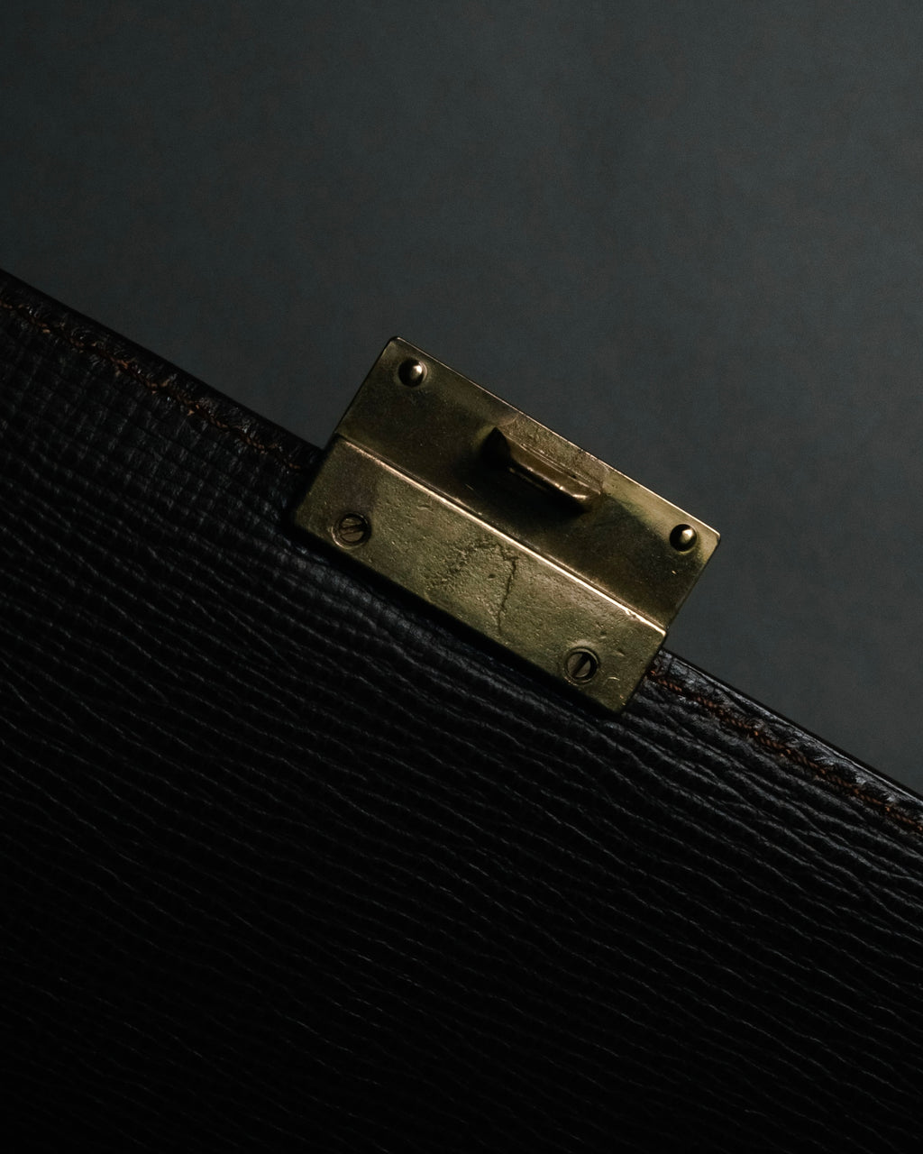 “LOEWE” 90’s Heritage anagram lock briefcase