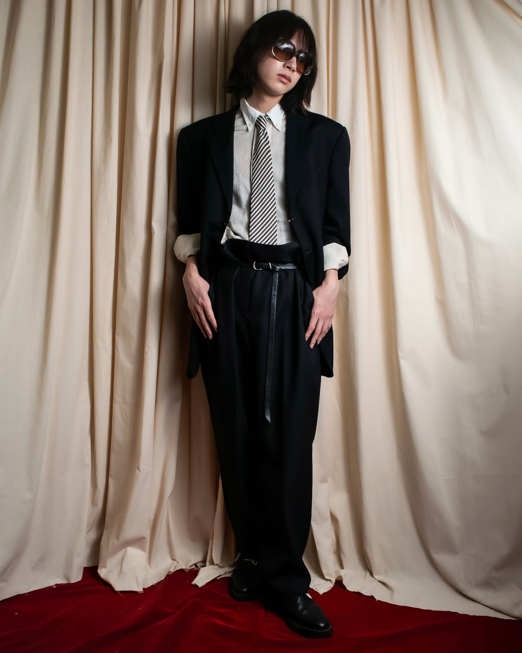 "BOTTEGA VENETA" Daniel Lee period wide tapered slacks