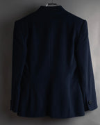"Christian Dior" 90’s Stand-up collar shaped jacket