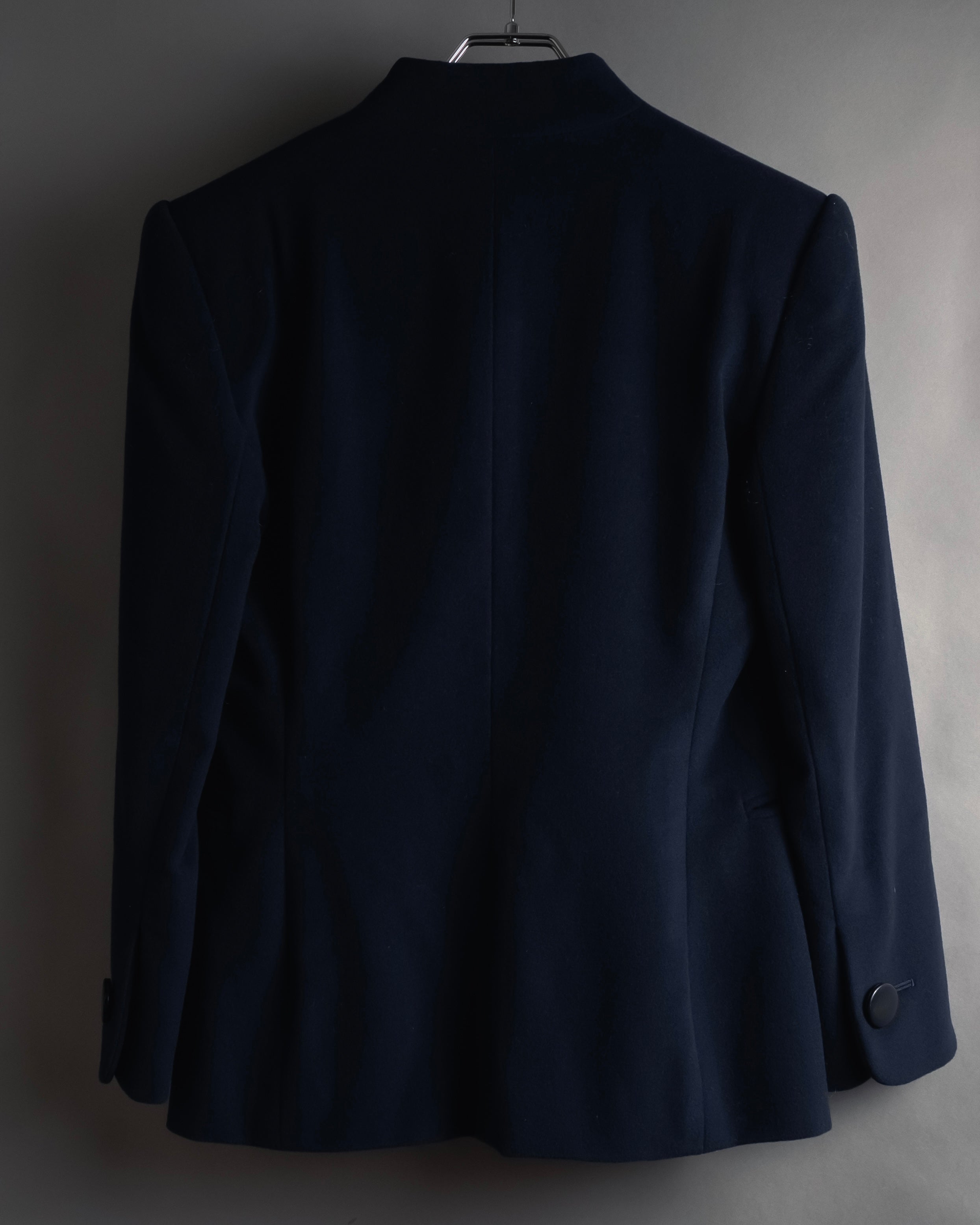 "Christian Dior" 90’s Stand-up collar shaped jacket