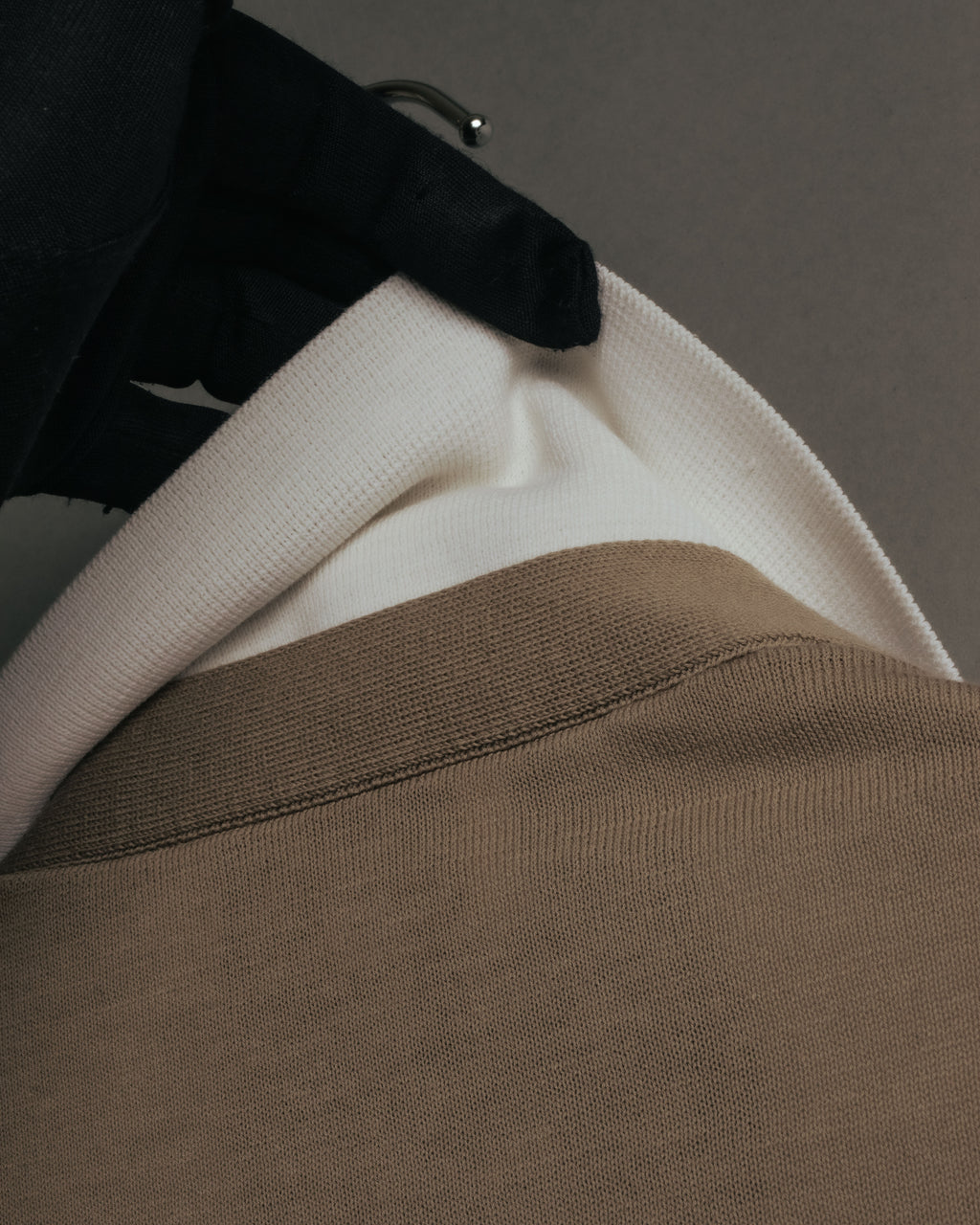-SPECIAL- “HERMÈS” 90’s-00’s Trompe l’oeil cotton knit cardigan