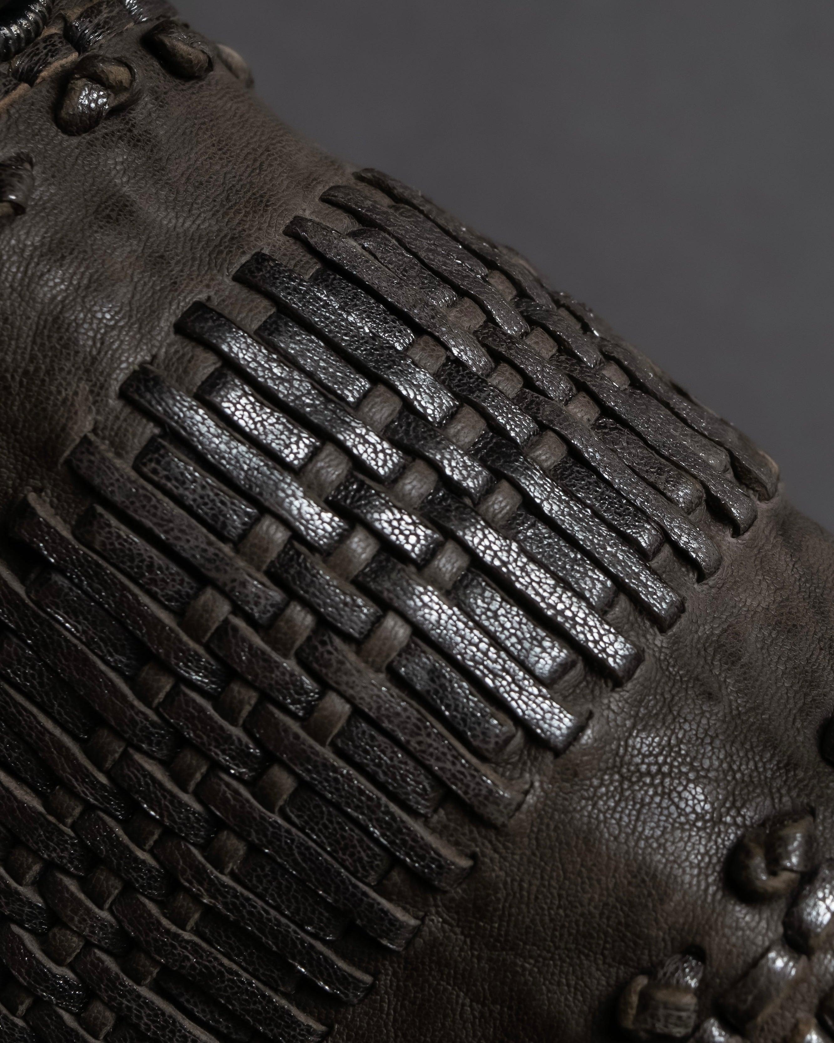 "Christian Dior" John Galliano period Gathering design leather hand bag