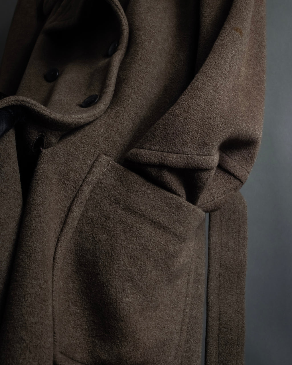 -SPECIAL- “GUCCI × ZAMASPORT” 1989–1994 Double Breasted Long Coat