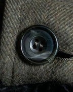 "Pierre Cardin" Double breasted oversized melton chester coat