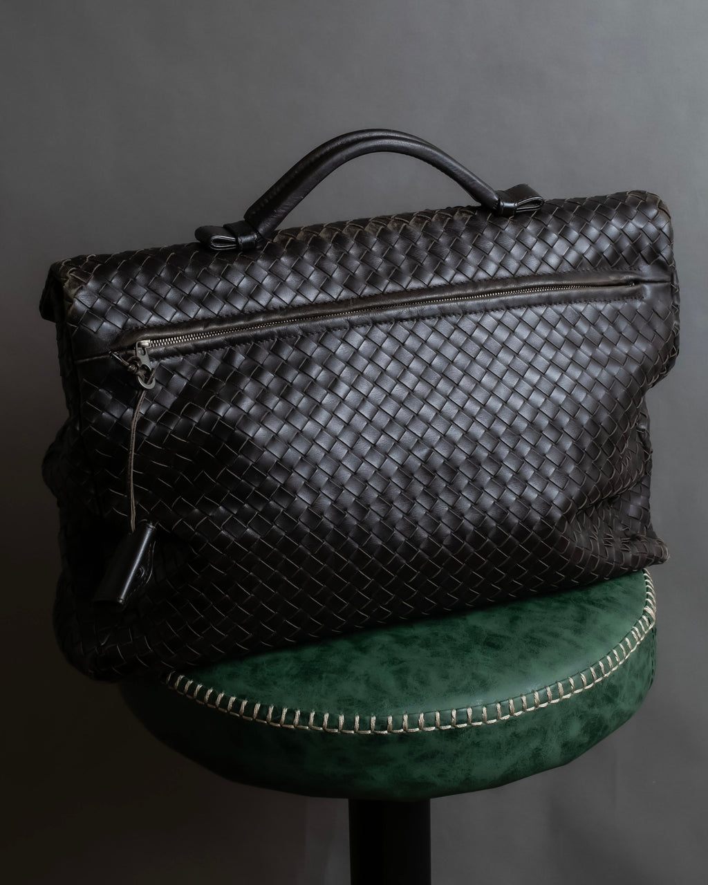 "BOTTEGA VENETA" Intrecciato design briefcase bag