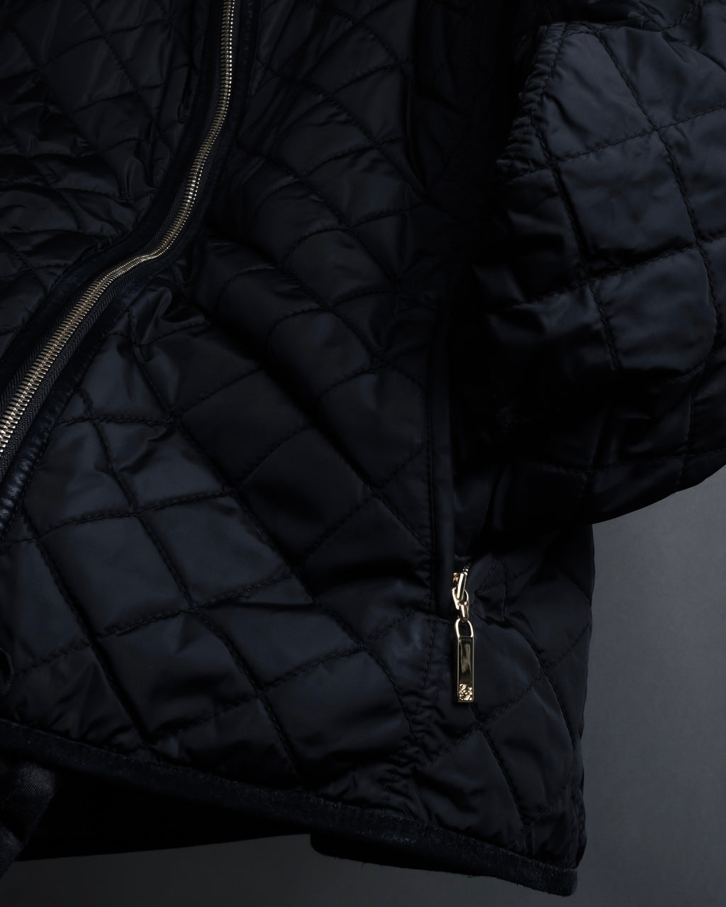 -SPECIAL- "LOEWE" 2009-2013's Quilted design reversible lambskin jacket