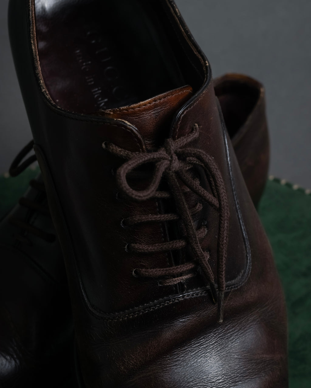 "GUCCI" Classical oxford leather shoes