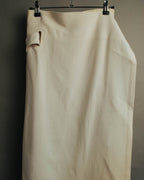 "Y's" 80's-early 90's Relaxed tailored wool skirt suit